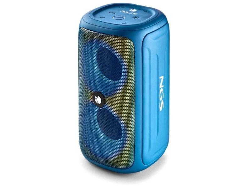 Altavoz con Bluetooth NGS Roller Beast/ 32W/ 2.0/ Azul