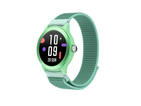 Smartwatch SPC Smartee Duo Vivo 9651R/ Notificaciones/ Frecuencia Cardíaca/ GPS/ Verde Menta/ Incluye Correa Extra