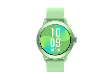 Smartwatch SPC Smartee Duo Vivo 9651R/ Notificaciones/ Frecuencia Cardíaca/ GPS/ Verde Menta/ Incluye Correa Extra