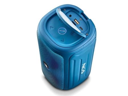 Altavoz con Bluetooth NGS Roller Beast/ 32W/ 2.0/ Azul