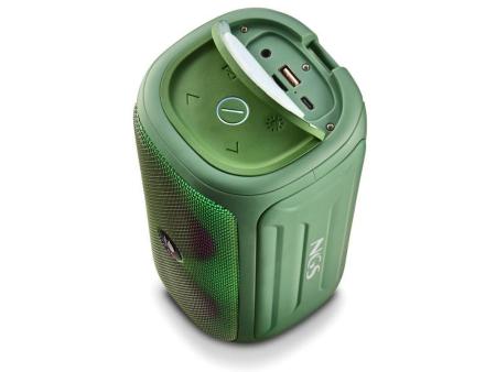 Altavoz con Bluetooth NGS Roller Beast/ 32W/ 2.0/ Verde