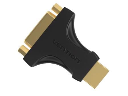 Adaptador HDMI Vention AIKB0/ HDMI Macho - DVI (24+5) Hembra