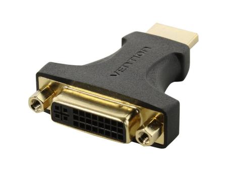 Adaptador HDMI Vention AIKB0/ HDMI Macho - DVI (24+5) Hembra