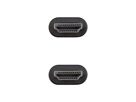 Cable HDMI 2.0 4K CCS Nanocable 10.15.3901-L150/ HDMI Macho - HDMI Macho/ 1.5m/ Negro