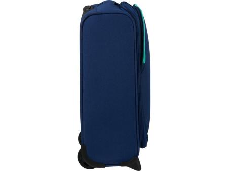 Maleta de Cabina American Tourister Sea Seeker Upright/ 45x36x20cm/ 2 Ruedas/ Marino Combate