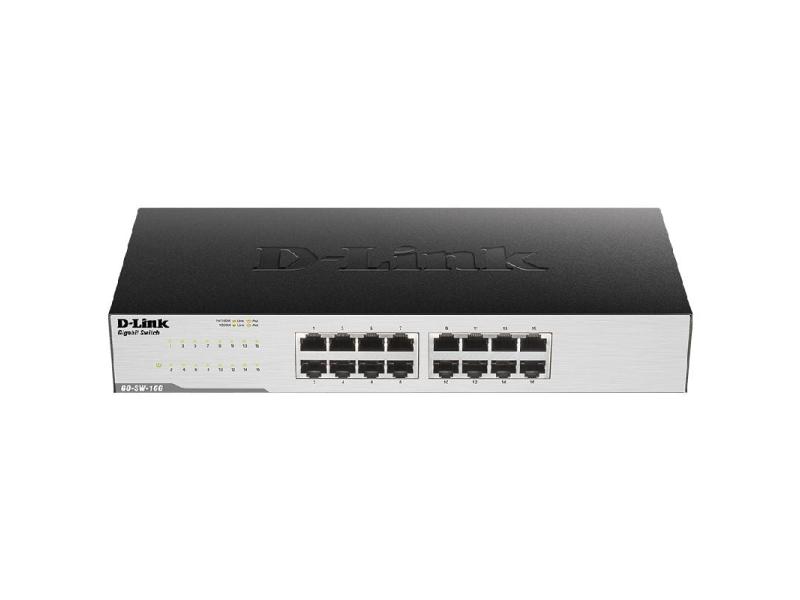 Switch D-Link GO-SW-16G 16 Puertos/ RJ-45 10/100/1000