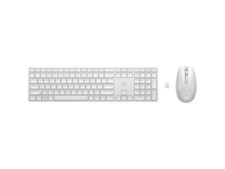 Teclado y Ratón Inalámbricos HP 650/ Blanco