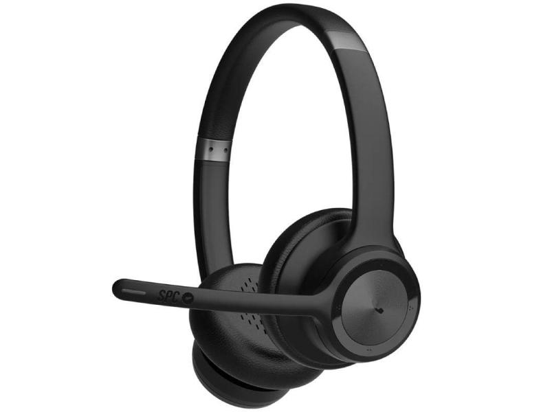 Auriculares Inalámbricos SPC Dreamer Pro/ con Micrófono/ Bluetooth/ Negro