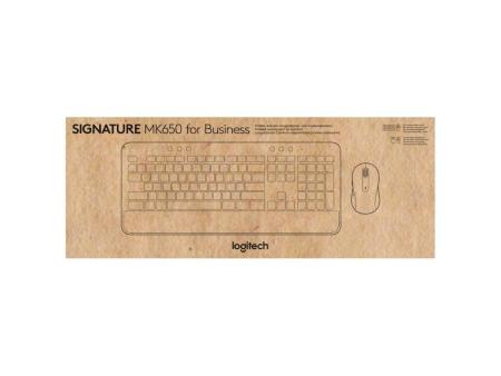 Teclado y Ratón Inalámbricos Logitech Signature MK650 for Business 920-010998/ Grafito