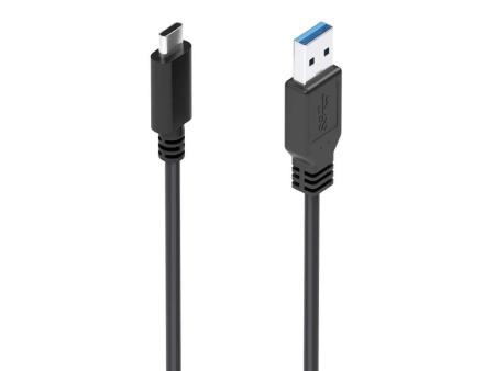 Cable USB 3.1 Tipo-C Aisens A107-0860/ USB Tipo-C Macho - USB Macho/ 10Gbps/ 2m/ Negro