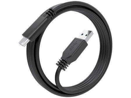 Cable USB 3.1 Tipo-C Aisens A107-0860/ USB Tipo-C Macho - USB Macho/ 10Gbps/ 2m/ Negro