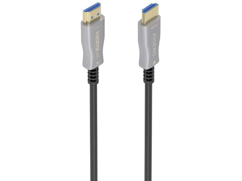 Cable HDMI 2.0 AOC 4K Aisens A148-0858/ HDMI Macho - HDMI Macho/ 10m/ Negro