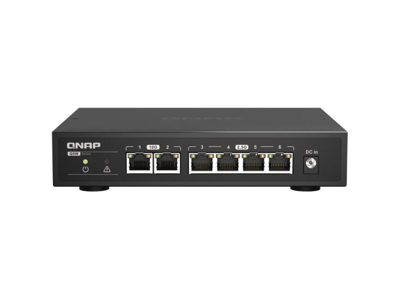 Switch QNAP QSW-2104-2T 6 Puertos/ RJ-45 10/100/1000/10GBASE-T