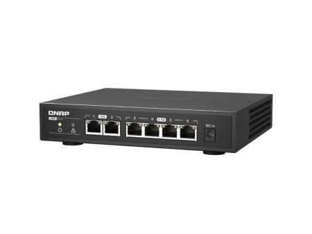 Switch QNAP QSW-2104-2T 6 Puertos/ RJ-45 10/100/1000/10GBASE-T