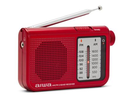 Radio Portátil Aiwa RS-55RD/ Rojo