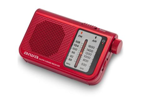 Radio Portátil Aiwa RS-55RD/ Rojo