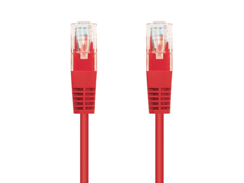 Cable de Red RJ45 UTP Nanocable 10.20.0402-R Cat.6/ 2m/ Rojo