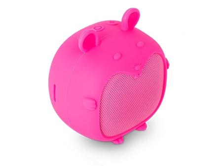 Altavoz con Bluetooth SPC Sounds Pups Mouse/ 3W/ 1.0/ Rosa