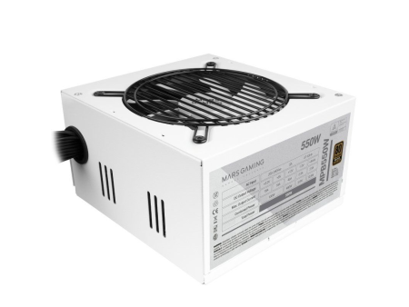 Fuente de Alimentación Mars Gaming MPB550/ 550W/ Ventilador 12cm/ 80 Plus Bronze