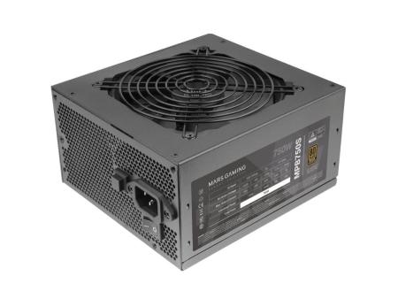 Fuente de Alimentación Mars Gaming MPB750S/ 750W/ Ventilador 12cm/ 80 Plus Bronze