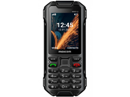 Teléfono Móvil Ruggerizado Maxcom Strong MM918 4G VoLTE/ Negro