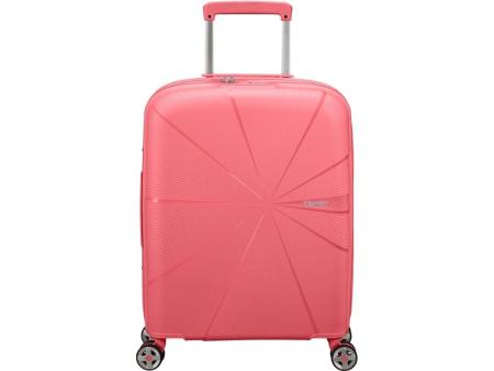 Maleta de Cabina American Tourister Starvibe Spinner 55cm/ 55x40x20cm/ 4 Ruedas/ Coral