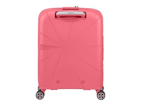 Maleta de Cabina American Tourister Starvibe Spinner 55cm/ 55x40x20cm/ 4 Ruedas/ Coral