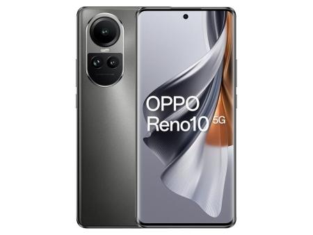 Smartphone Oppo Reno 10 8GB/ 256GB/ 6.7'/ 5G/ Gris Plateado