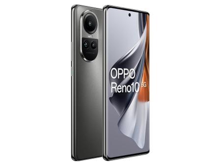 Smartphone Oppo Reno 10 8GB/ 256GB/ 6.7'/ 5G/ Gris Plateado