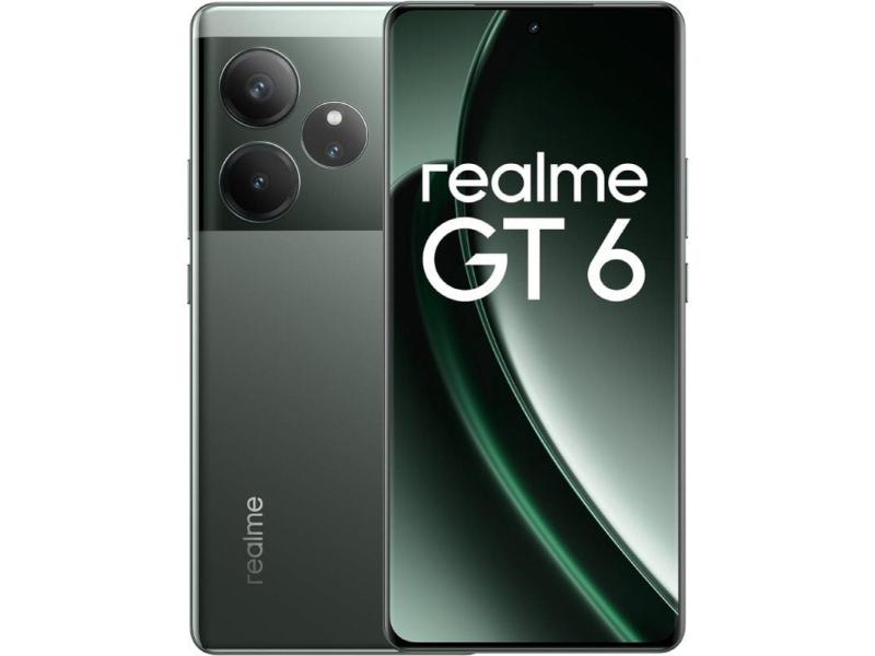 Smartphone Realme GT6 16GB/ 512GB/ 6.78'/ 5G/ Verde Resplandor