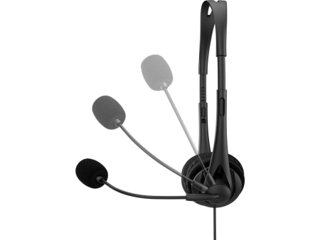 Auriculares HP G2/ con Micrófono/ Jack 3.5/ Negros