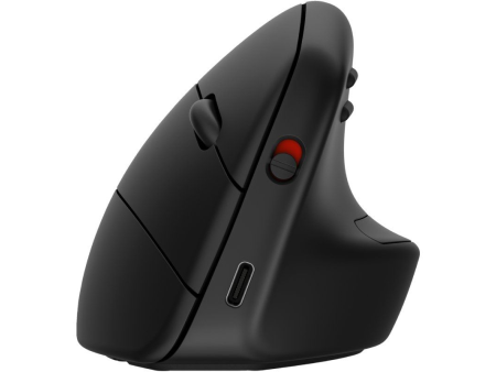 Ratón Ergonómico Inalámbrico por Bluetooth/ 2.4GHz HP 925/ Batería Recargable/ Hasta 1200 DPI/ Negro