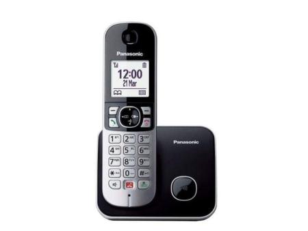 Teléfono Inalámbrico Panasonic KX-TG6851/ Negro