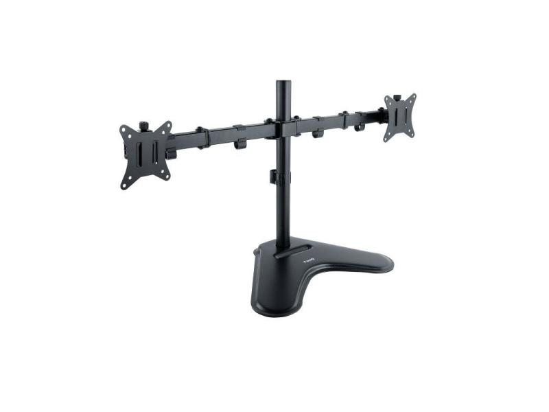 Soporte para 2 Monitores TooQ DB1702TN-B/ hasta 9kg