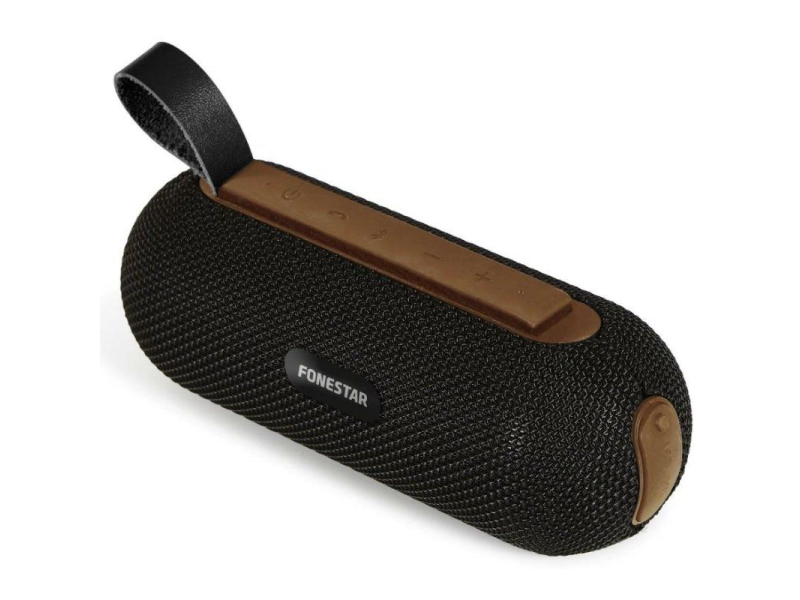 Altavoz con Bluetooth Fonestar Pocket-M/ 3W/ 1.0/ Negro y Marrón