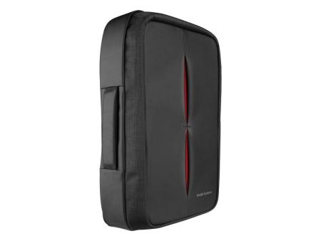 Mochila Mars Gaming MB2 para Portátil hasta 17'/ Puerto USB/ Antirrobo/ Impermeable