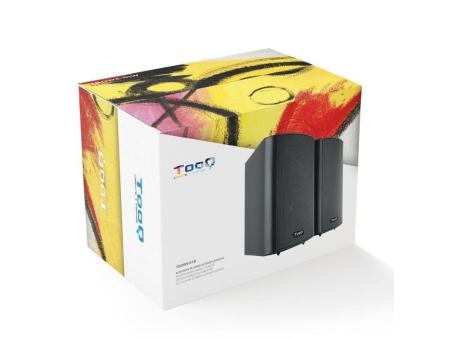 Altavoces Autoamplificados TooQ TQOWS-01B/ 60W/ 2.0