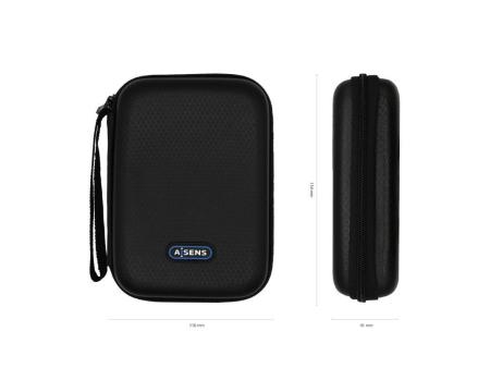 Funda para Disco Externo de 2.5' Aisens ASBG-001-BK/ Negra