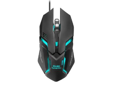 Pack Gaming Mars Gaming MCPRGB2/ Teclado RGB + Ratón Óptico + Alfombrilla XXL + Auriculares