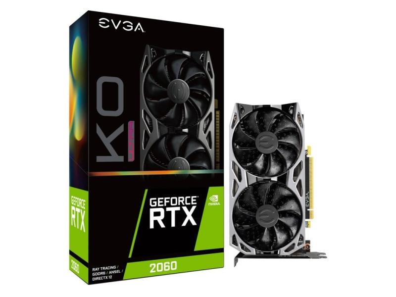 Tarjeta Gráfica EVGA GeForce RTX 2060 KO ULTRA GAMING/ 6GB GDDR6