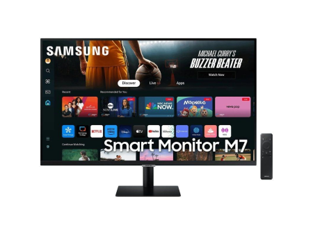 Smart Monitor Samsung M7 S32DM700UU 32'/ 4K/ Smart TV/ Multimedia/ Negro