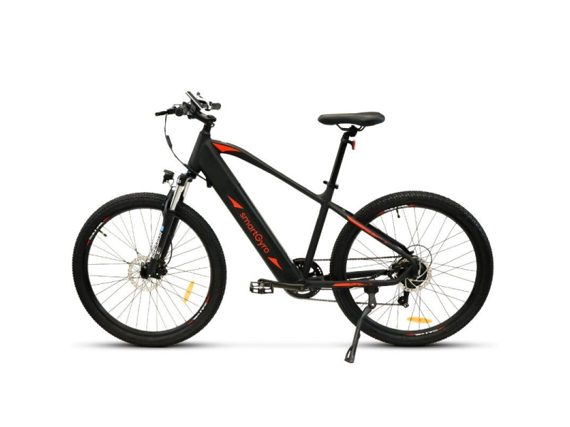 Bicicleta Eléctrica SmartGyro Ebike Senda/ Motor 250W/ Ruedas 27.5'/ Negra