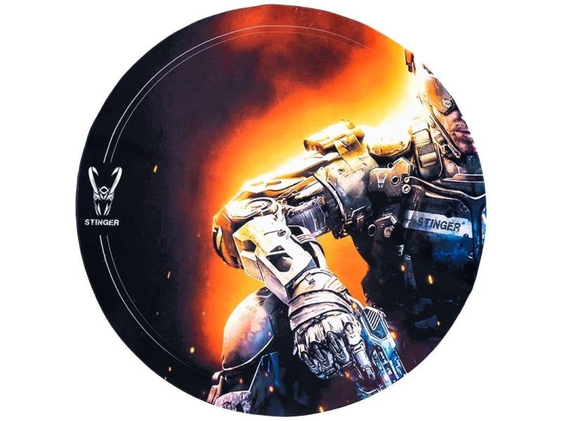 Alfombra Gaming Woxter Stinger Floorpad SOLDIER/ Iron