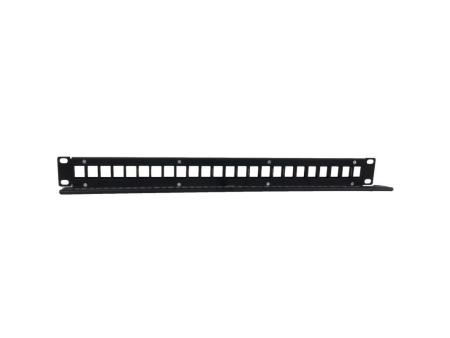 Patch Panel Phasak PA 3424/ 24 Puertos/ Cat.6/ Altura 1U/ Gestión de Cable/ Conectores RJ45 UTP No Incluidos