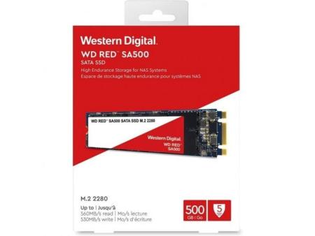 Disco Duro SSD Western Digital Red SA500 NAS 500GB/ M.2 2280