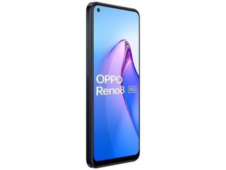 Smartphone Oppo Reno 8 8GB/ 256GB/ 6.43'/ 5G/ Negro Brillante