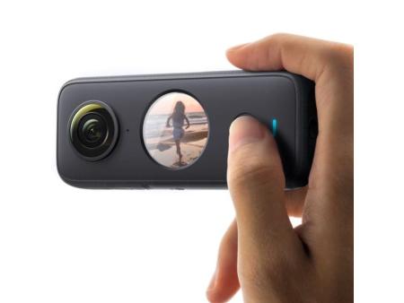 Cámara Digital Deportiva Insta360 One X2/ 5.7K/ Ángulo de visión 360º/ Negra