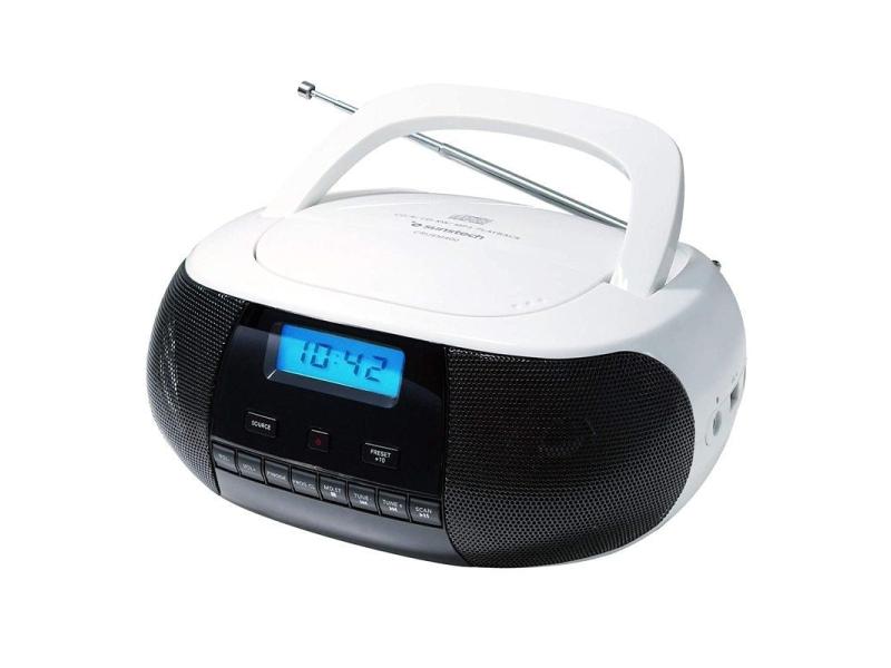 Radio CD Sunstech CRUSM400WT/ Blanca