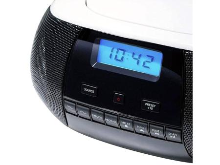 Radio CD Sunstech CRUSM400WT/ Blanca