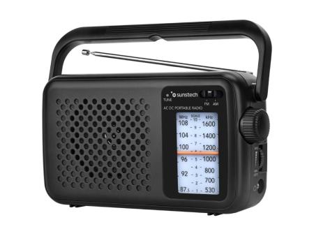 Radio Portátil Sunstech RPS760/ Negro